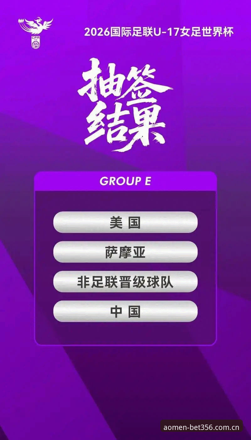 U17世界杯抽签结果解读：中国男女足签运分析与观赛实用指南